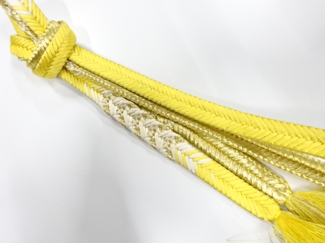 正絹　手組帯締め